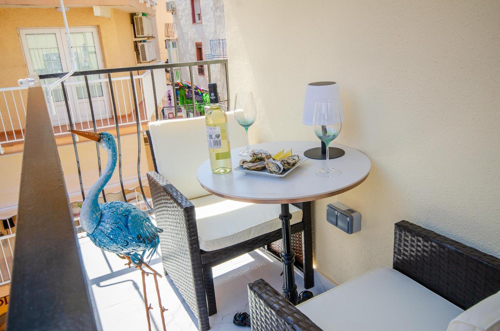 Ferienwohnung Oasis - Palm Old Town Benidorm Exterior foto