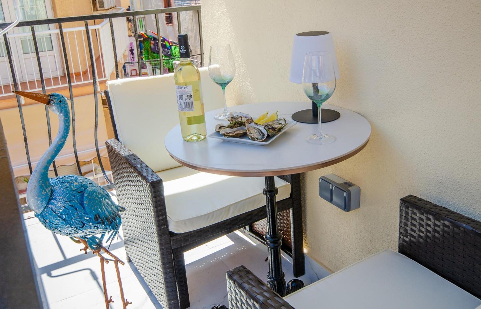 Ferienwohnung Oasis - Palm Old Town Benidorm Exterior foto